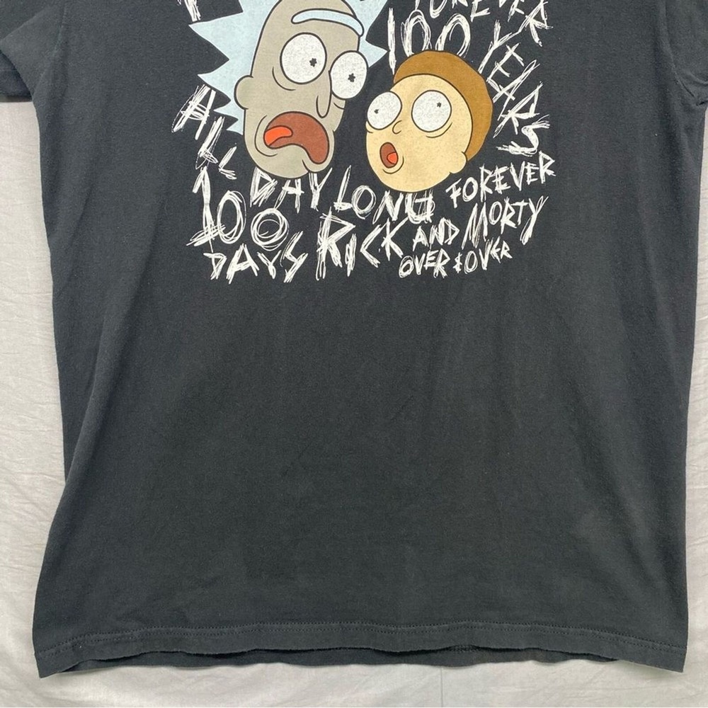 AdultSwim Rick And Morty Character T-Shirt Black Men Size | M - Picture 5 of 9